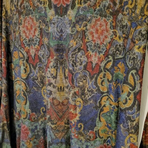 Soft Surroundings, XS | Tunic Paisley Floral Print Scoop Neck - Picture 3 of 4